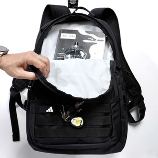 Balo Đi Học Nam Nữ Đựng Có Ngăn Đựng Laptop Chất Vải Màu Đen , Ba lô Thể Thao Công Sở Nhiều Ngăn Chống Nước JL