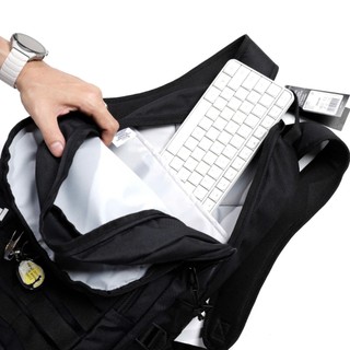 Balo Đi Học Nam Nữ Đựng Có Ngăn Đựng Laptop Chất Vải Màu Đen , Ba lô Thể Thao Công Sở Nhiều Ngăn Chống Nước JL