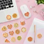 Set Sticker Bánh pizza siêu ngon Chống Nước Dán Laptop Vali Mũ Bảo Hiểm Sổ Tay