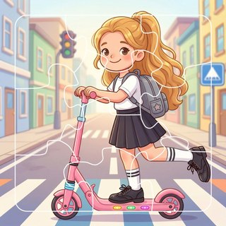 COMBO SỈ 12 tranh ghép nhỏ 17cm các loại xe, có khung lắp TooYoo TG0070
