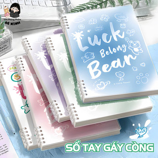 Sổ Còng A5/B5 Thay Ruột – Sổ Lò Xo Bìa Cứng, Giấy Pastel, Nhiều Ngăn, Tiện Lợi Cho Học Tập & Văn Phòng