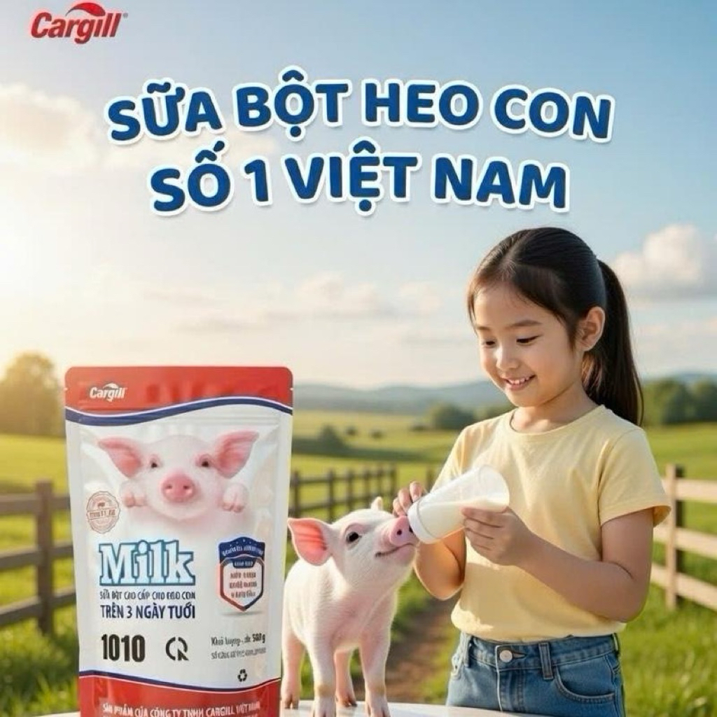 Sữa bột cho heo con Milk Cargill 1010