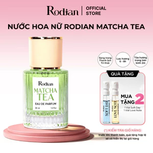 Nước Hoa Nữ Rodian Matcha Tea 30ml Sang Trọng, Thanh Lịch, Lưu Hương Đến 8H