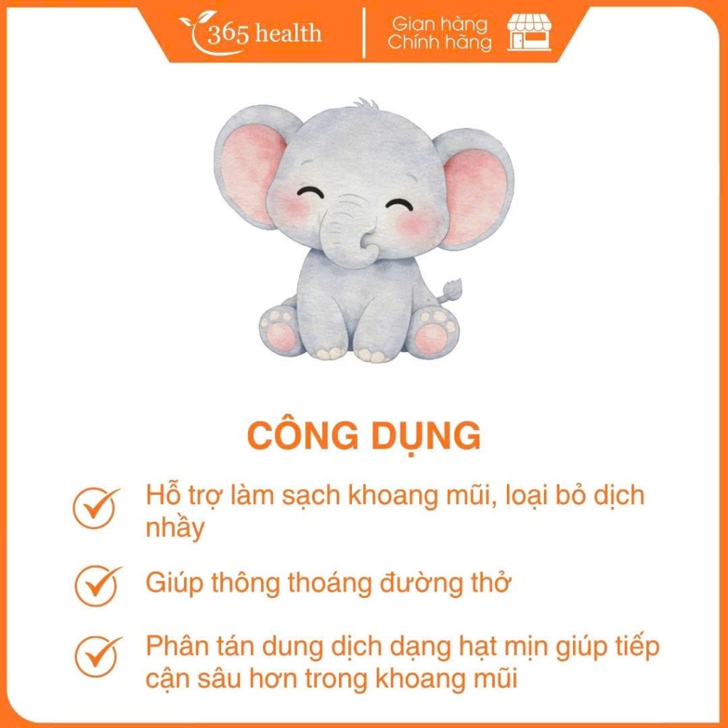 Buona Spray-sol Bộ dụng cụ xịt xông mũi, rửa mũi chuyên dụng cho trẻ sơ sinh (Hàng chính hãng)