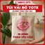 Túi Tote Canvas Vải Bố In Hình Theo Yêu Cầu 2 Nhiều Kích Thước Quà Tặng Độc Đáo