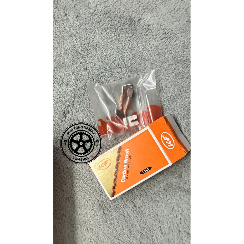 Chổi Than Đề Xe Máy Wave Dream Sirius | Than Đề Motor Đề Bền Bỉ, Dễ Lắp, Giá Rẻ