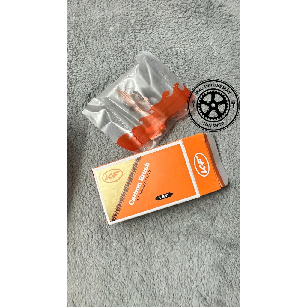 Chổi Than Đề Xe Máy Wave Dream Sirius | Than Đề Motor Đề Bền Bỉ, Dễ Lắp, Giá Rẻ