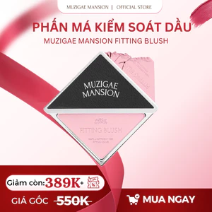 Phấn Má Hồng Muzigae Mansion Fitting Blush Mịn Lì Tôn Da Độ Bám Tốt 5g