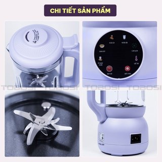 Máy Làm Sữa Hạt OSTMARS 800-1100ml - Máy Nấu Sữa Hạt Đa Năng Tặng Khăn Lau, Túi Bọc Thực Phẩm