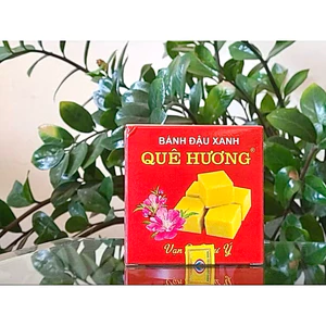 Bánh Đậu Xanh Quê Hương Hộp 115g– Đặc Sản Hải Dương, Ngọt Béo Truyền Thống, Tan Mịn, Thơm Bùi, Ăn Là Ghiền