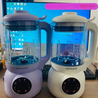 Máy Làm Sữa Hạt OSTMARS 800-1100ml - Máy Nấu Sữa Hạt Đa Năng Tặng Khăn Lau, Túi Bọc Thực Phẩm