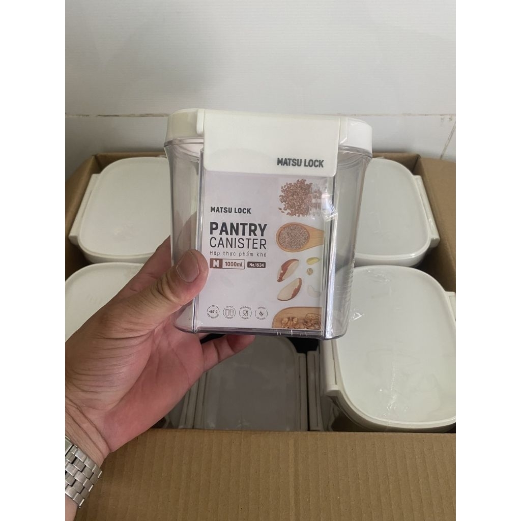 ✨️✨️   Hộp thực phẩm Matsu Lock 800ml - 1000ml ( Quà tặng Vinamilk ) ✨️✨️