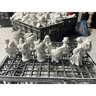 Set tô tượng thạch cao, com bo 5 tượng  [Tặng 1 dây màu 6] + com bo 10 tượng tặng dây 12 màu
