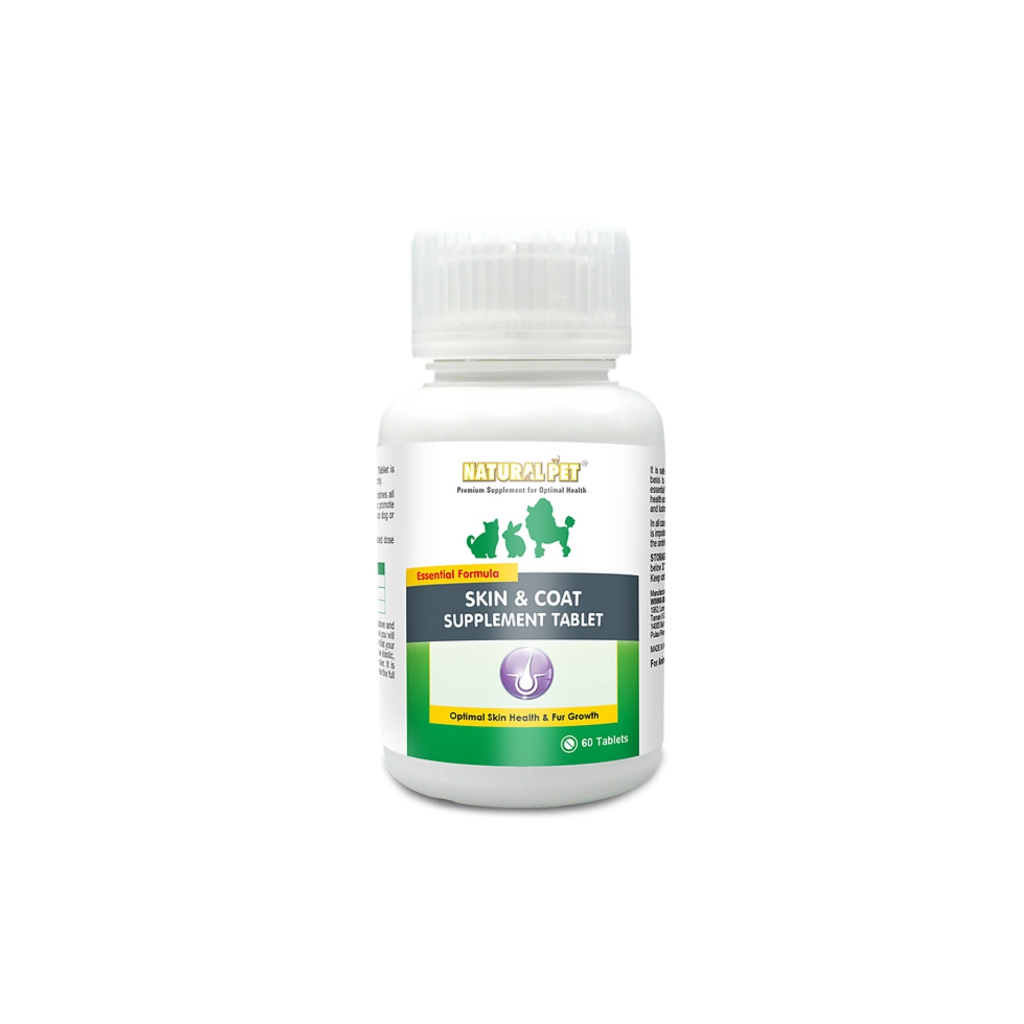 VIÊN DƯỠNG DA LÔNG & DINH DƯỠNG NATURAL PET SKIN & COAT SUPPLEMENT TABLETS CHO THÚ CƯNG