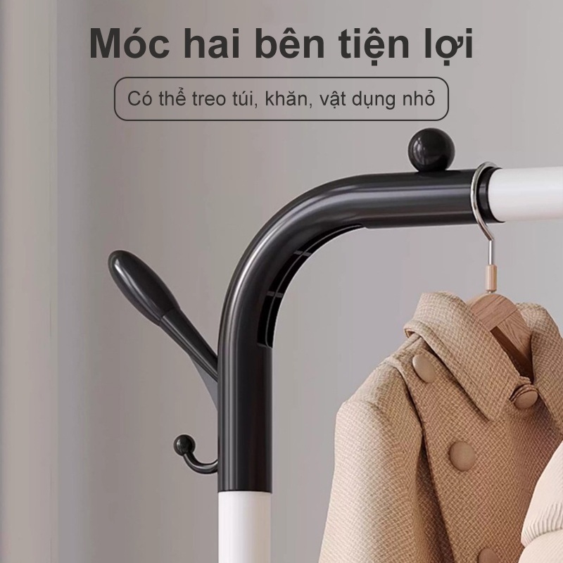 𝐎𝐥𝐢𝐟𝐞 Kệ Treo Quần Áo Thép Hợp Kháng Lực Bền và chống gỉ Tốt Nhỏ Gọn Tiện Lợi Xào Đồ Treo Quần Áo Hiệu Quả Cho Gia Đình