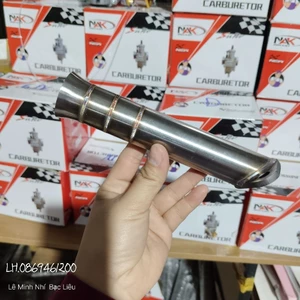 bô inox máy 5hp đến 7.8hp 18cm.
