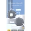 Combo 4 cái khẩu trang mẫu mới KN95_C750v( mẫu mới) phòng độc khói bụi hóa chất