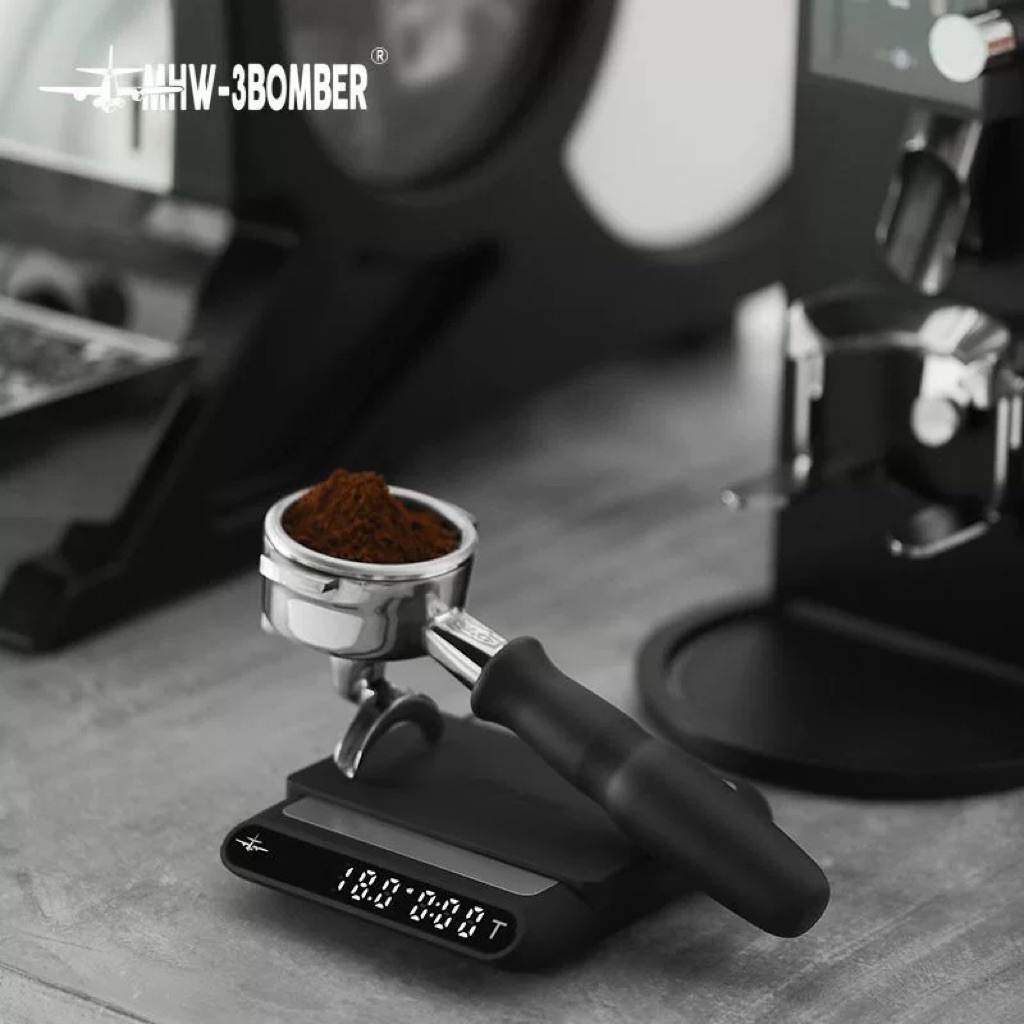 [HOẢ TỐC]Cân điện tử pha cà phê MHW-3BOMBER. Cân Espresso chuyên nghiệp có Timer, sạc USB, độ chính xác cao