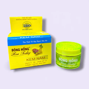 Kem nám Bông Hồng Fine Today – Mờ nám, tàn nhang, dưỡng trắng da, SPF30, Vitamin E & B3 (Hũ 12g)