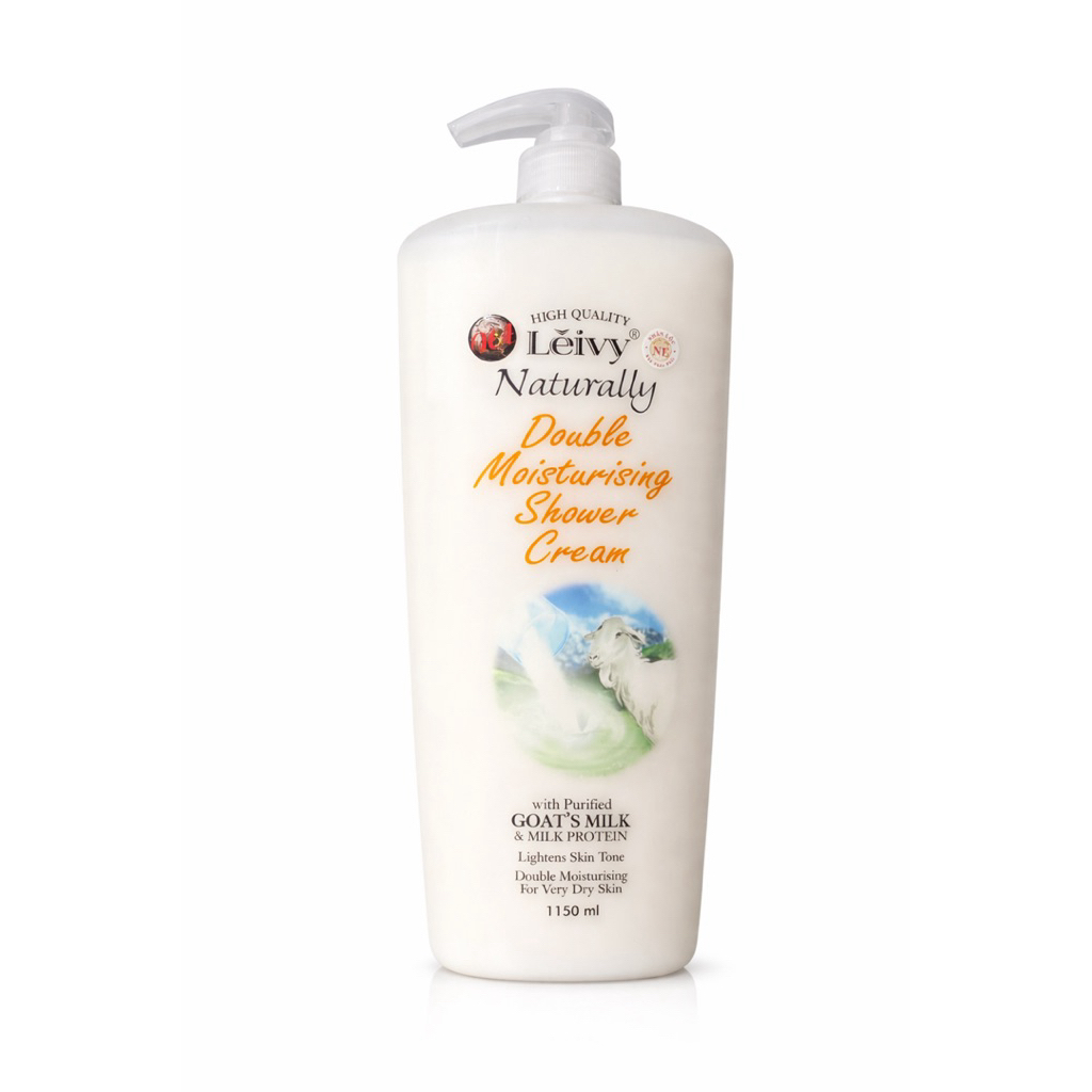 Sữa tắm dê trắng da Leivy Naturally 1150ml