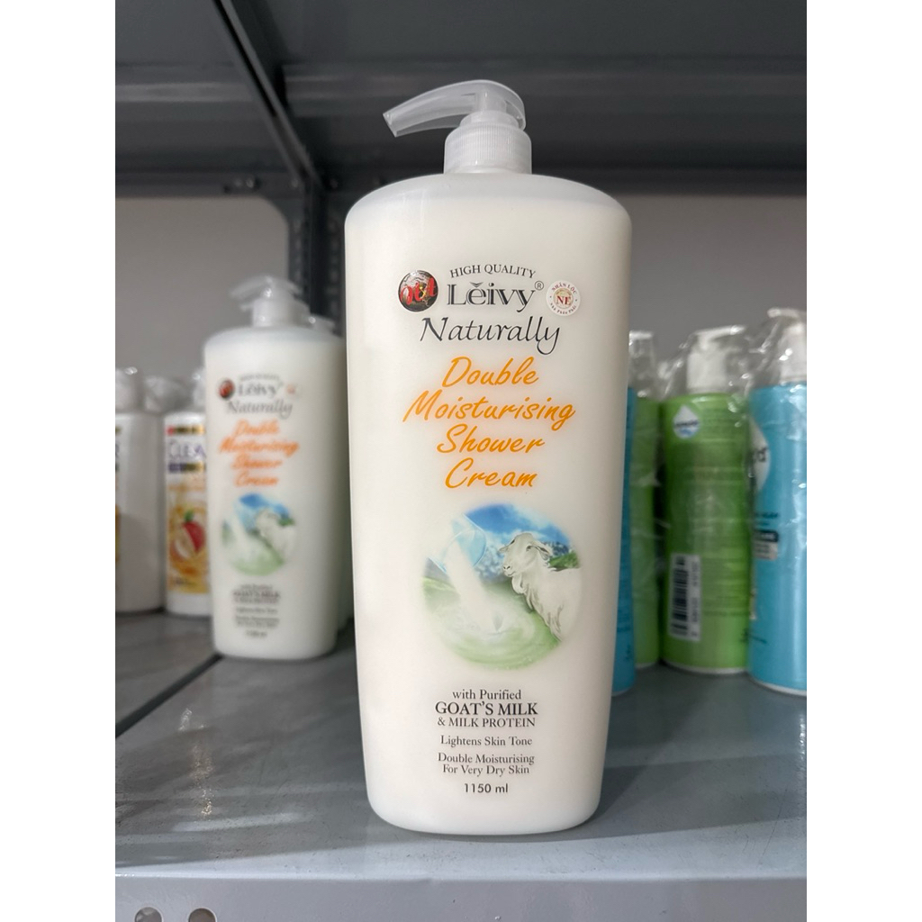 Sữa tắm dê trắng da Leivy Naturally 1150ml