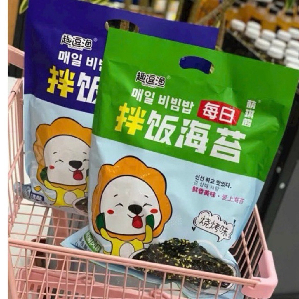 🌟 RONG BIỂN TRỘN CƠM 128g ĂN LIỀN – GIÒN NGON, ĐẬM VỊ HÀN 🌟