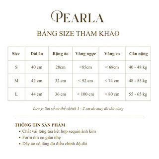 Áo 2 dây lông vũ phối kim sa dáng ôm (co giãn nhẹ) sang chảnh, nổi bật - Pearla.studio