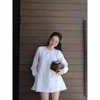 𝗟𝗮𝗻𝗱𝘆 - |LY LINEN| - Áo Linen tay dài