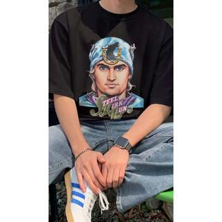 Áo Thun Local Brand FANTASTEE JOJO STEEL KIRK RUN Cotton 100% 250gsm Form Oversize