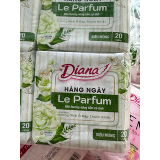 Băng Vệ Sinh Diana Hàng Ngày Le Parfum Hương Nhài Ả Rập Gói 20 Miếng - Lê Minh Hương Shop