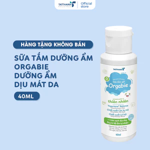Sữa Tắm Gội Orgabie – Dịu Nhẹ Từ Thiên Nhiên, An Toàn Cho Bé Yêu