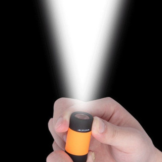 Đèn pin sạc usb  kiêm móc khóa mini torch chông nước  loại tốt  nhiều màu lựa chọn