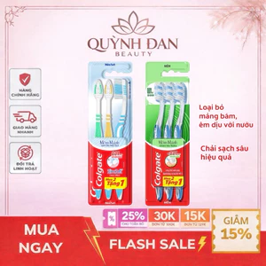 Bộ 3 bàn chải Colgate chăm sóc nướu, chải sạch sâu hiệu quả