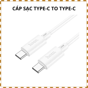 Cáp Sạc Nhanh Type-C to Type-C 60W Dây Sạc Nhanh 3A Hỗ Trợ Sạc Laptop Điện Thoại Tablet Bền Chắc Chống Rối Dài 1m