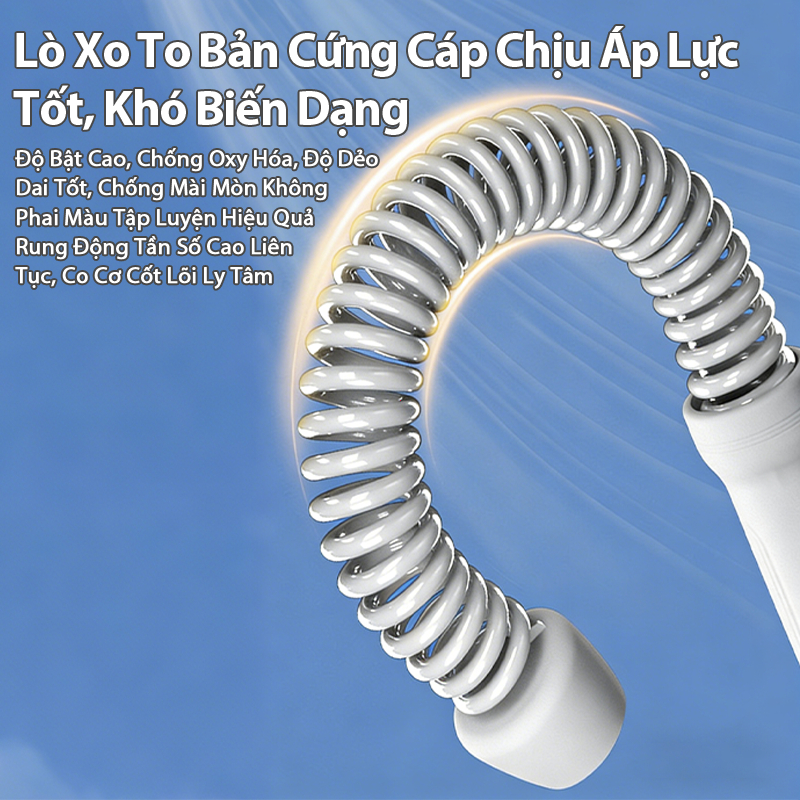 Gậy Tập Tay Lò Xo Tập Tay Tại Nhà Gậy Thể Lực Lò Xo Dành Cho Nam Nữ Cordless Battle Rope