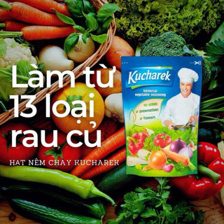 Hạt nêm hữu cơ từ rau củ Kucharek chay hữu cơ, thơm ngon tiện lợi