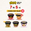 Combo 7 Tô Mì Trộn LOKCOK Đủ Vị - Thực Thần Đường Phố