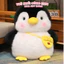 Gấu bông chim cánh cụt cute nhiều màu đỏ đen xanh dương – Thú nhồi bông nhiều size mini đến lớn mềm mịn quà tặng