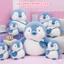 Gấu bông chim cánh cụt cute nhiều màu đỏ đen xanh dương – Thú nhồi bông nhiều size mini đến lớn mềm mịn quà tặng