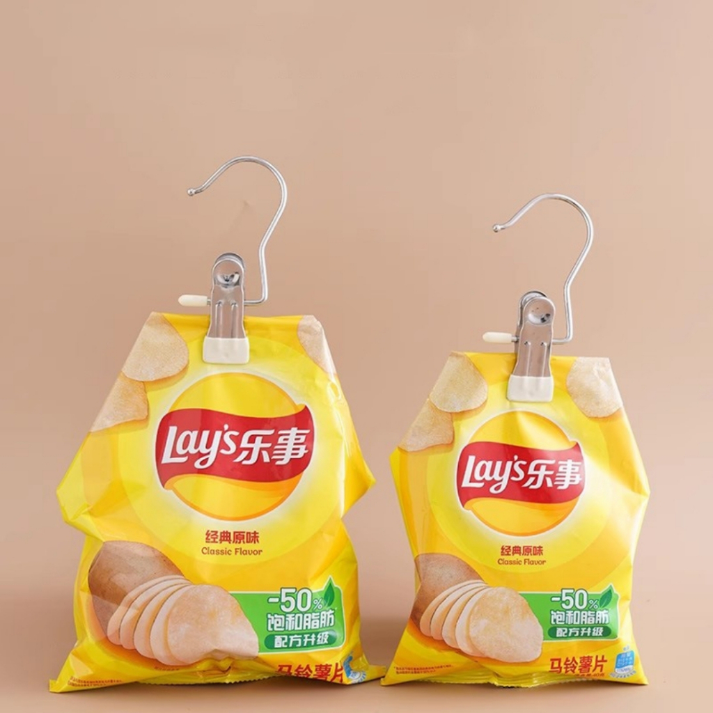 TIDY SHOP - Móc Treo Quần Áo Thép Không Gỉ Bọc PVC, Kẹp Treo Đồ Gọn Gàng Tiết Kiệm Không Gian