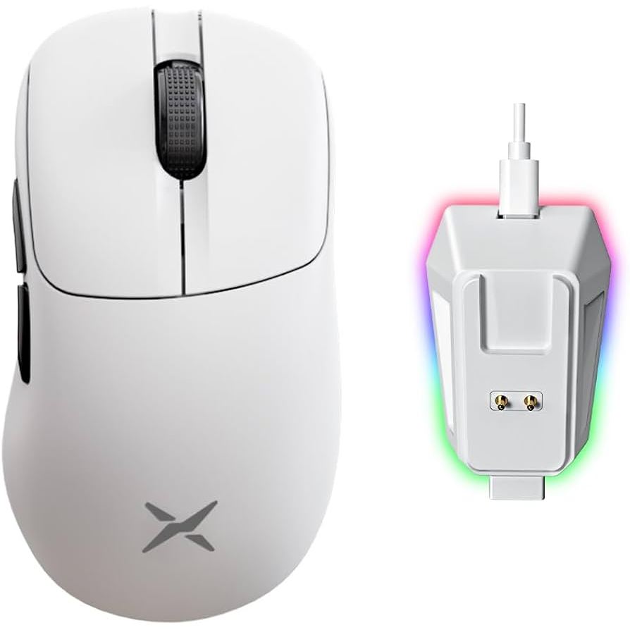 Chuột Gaming Không Dây Siêu Nhẹ Delux M500 Pro 3 Modes Cảm Biến PixArt PAW3395 Có Dock Sạc - HCK | BigBuy360 - bigbuy360.vn
