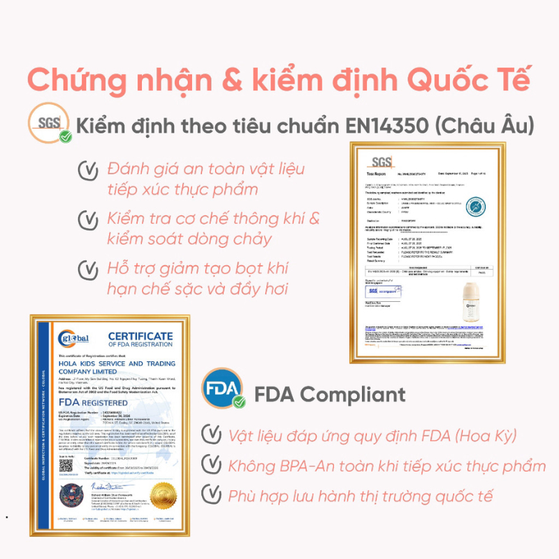 Bình Sữa Ombee Chất Liệu PPSU Phiên Bản Angel Chống Sặc Chống Đầy Hơi Núm Ti Mềm Cổ Rộng - FamilyCare Store