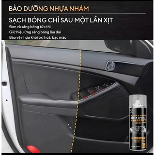 Chai xịt phục hồi nhựa nhám HANNI dùng cho xe máy, ô tô dung tích 200ml