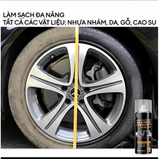 Chai xịt phục hồi nhựa nhám HANNI dùng cho xe máy, ô tô dung tích 200ml