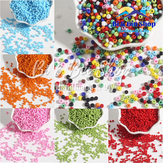 45g Hạt Cườm Màu Sứ Đính Kết Trang Phục, Làm Phụ Kiện Thời Trang