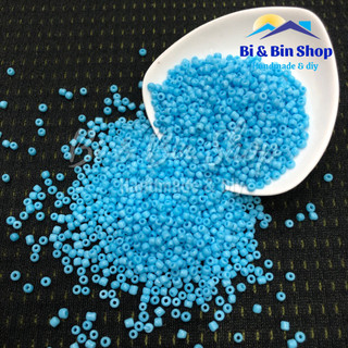 45g Hạt Cườm Màu Sứ Đính Kết Trang Phục, Làm Phụ Kiện Thời Trang