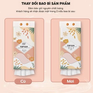 Thùng 6 bịch   Khăn giấy rút Top Gia treo tường, giấy vệ sinh  , tiểu hạ dập vân 4D bịch 1000 tờ