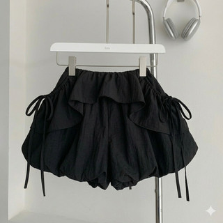 Quần bí gió nhăn mềm mại thoáng mát, chất liệu gió nhăn bamboo thoải mái thoáng khí mùa hè - 004 Macaron
