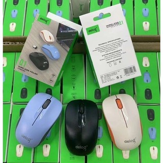 Chuột không dây Wireless 2.4G Deiog Q1 DPI 1600, Thiết kế nhỏ gọn - Phụ Kiện Nhất Tín
