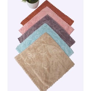 [CHÍNH HÃNG]50 Khăn Mặt Em Bé HOME CARE hình gấu Mềm Mịn An Toàn Kích Thước 20x21cm